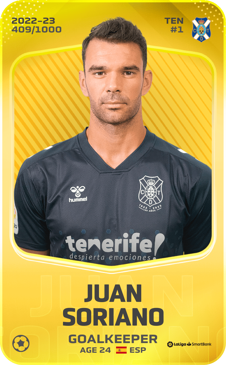 Juan Soriano 2022-23 • Limited 409/1000