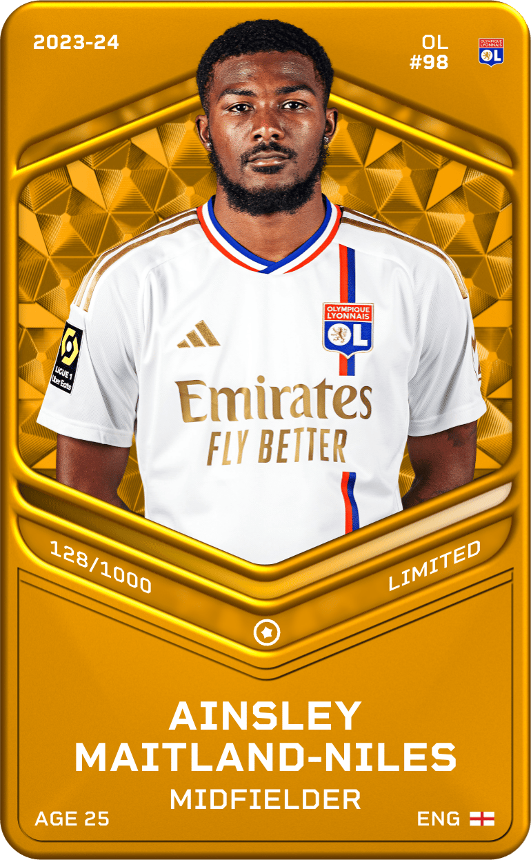 Ainsley Maitland-Niles 2023-24 • Limited 128/1000