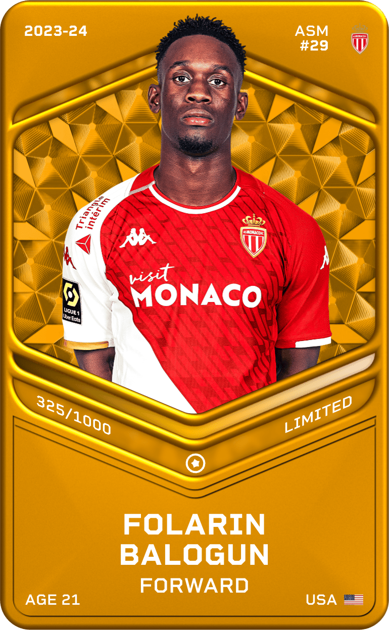 Folarin Balogun 2023-24 • Limited 325/1000