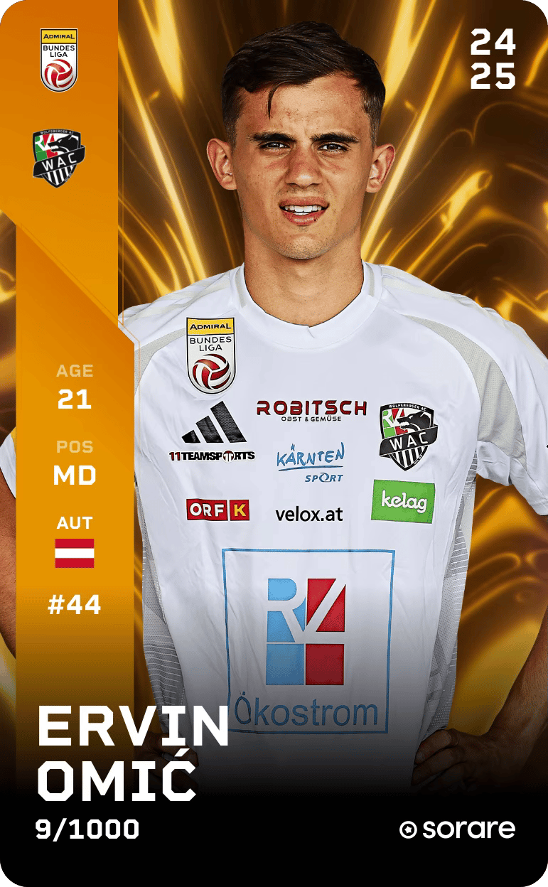 Ervin Omić 2024-25 • Limited 9/1000