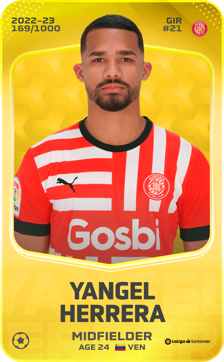 Yangel Herrera 2022-23 • Limited 169/1000