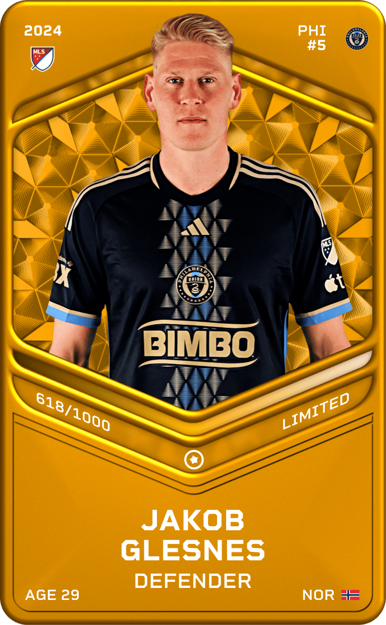 Jakob Glesnes 2024-25 • Limited 618/1000