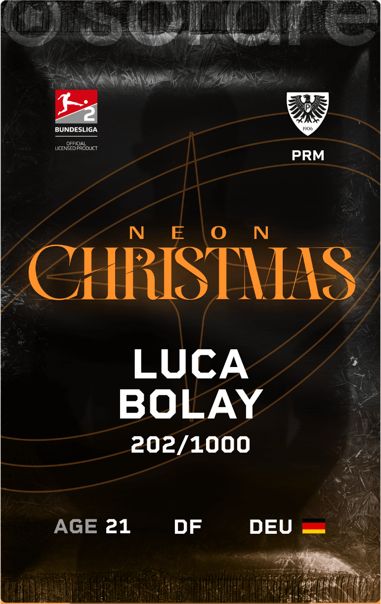 Luca Bolay 2024-25 • Limited 202/1000