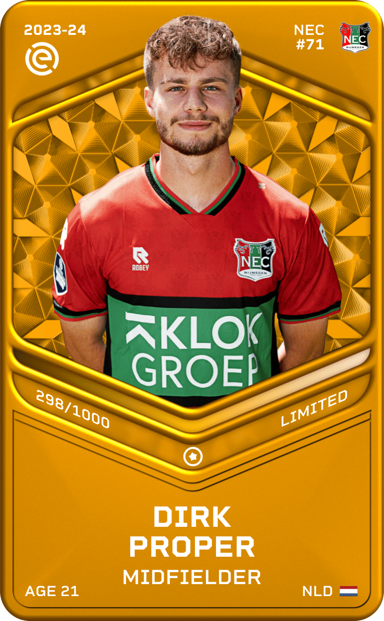 Dirk Proper 2023-24 • Limited 298/1000