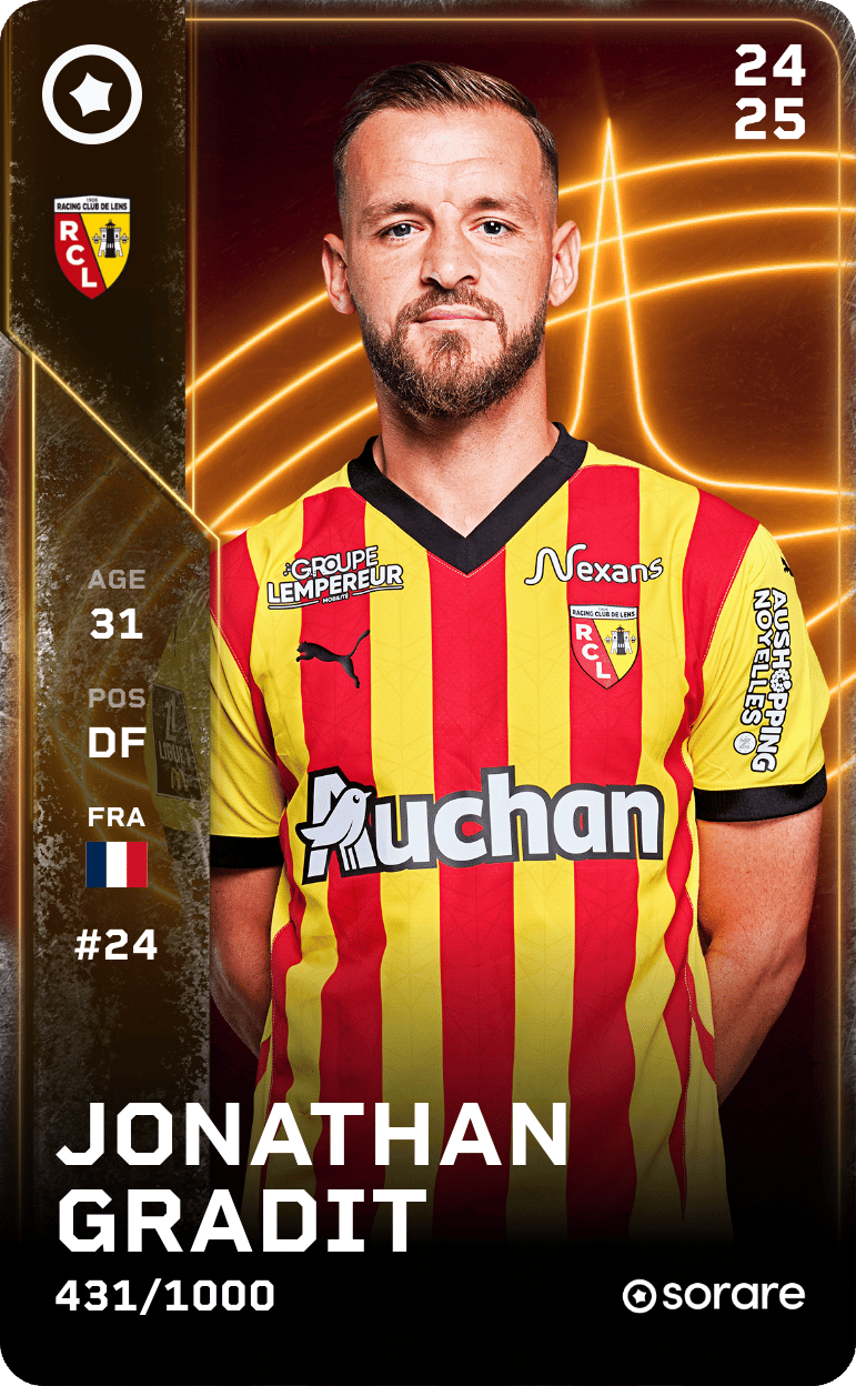 Jonathan Gradit 2024-25 • Limited 431/1000