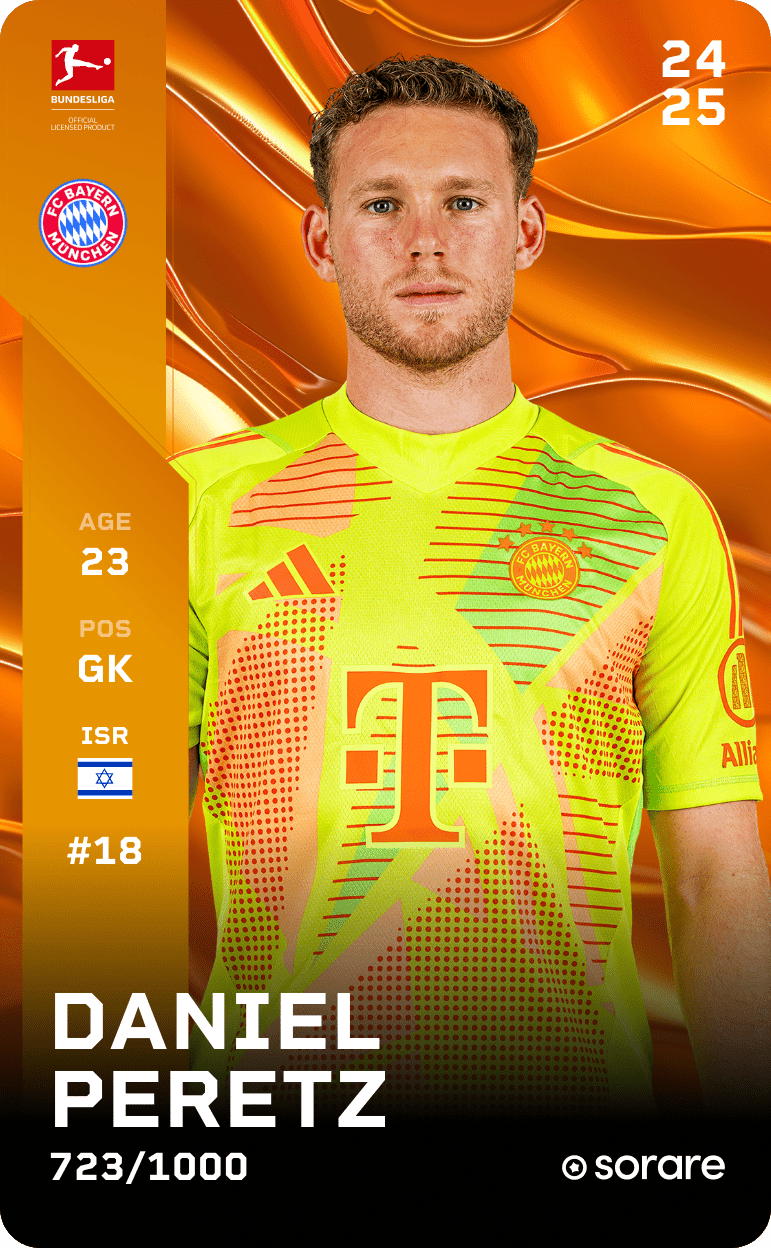 Daniel Peretz 2024-25 • Limited 723/1000