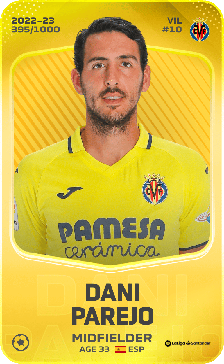 Dani Parejo 2022-23 • Limited 395/1000
