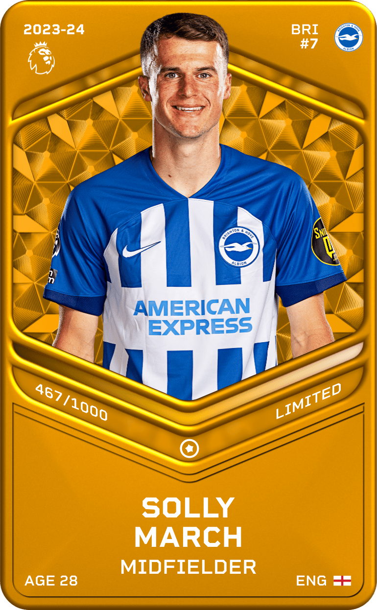 Solly March 2023-24 • Limited 467/1000