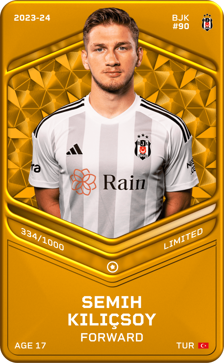 Semih Kılıçsoy 2023-24 • Limited 334/1000