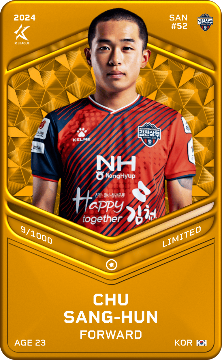 Chu Sang-Hun 2024-25 • Limited 9/1000
