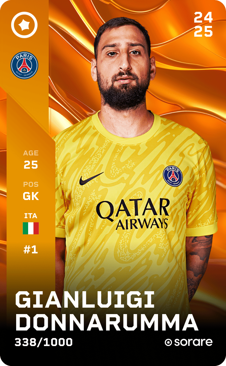 Gianluigi Donnarumma 2024-25 • Limited 338/1000