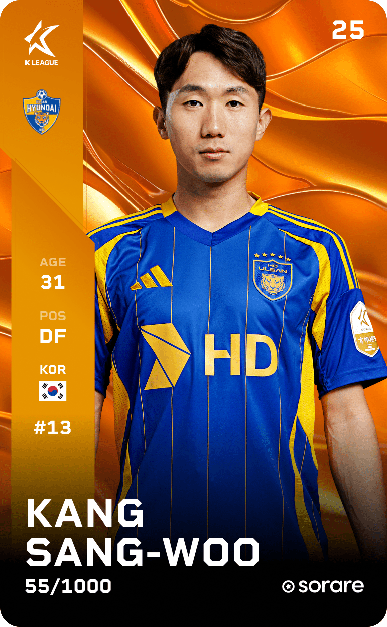 Kang Sang-Woo 2025-26 • Limited 55/1000