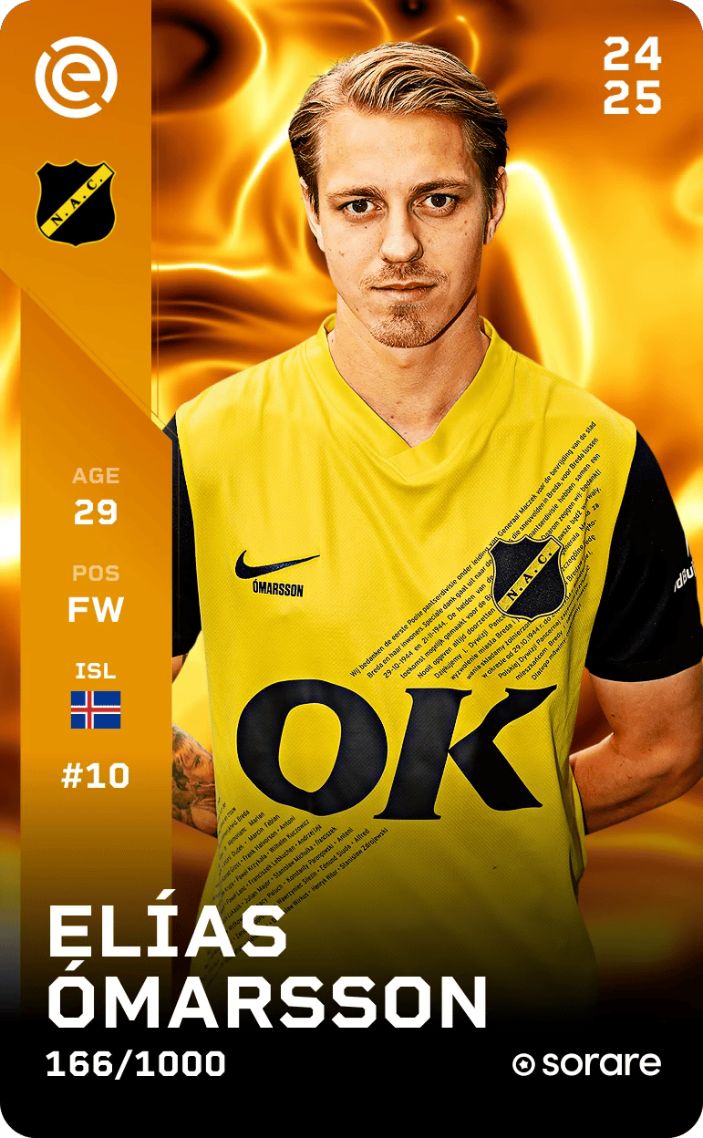 Elías Ómarsson 2024-25 • Limited 166/1000