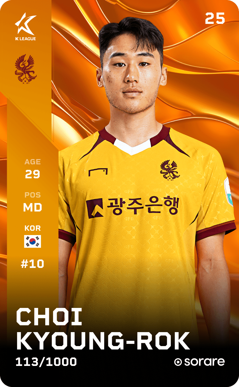 Kyoung-Rok Choi 2025-26 • Limited 113/1000