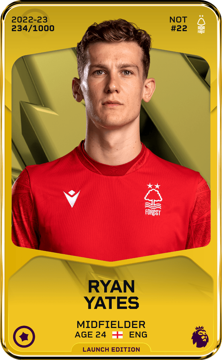 Ryan Yates 2022-23 • Limited 234/1000