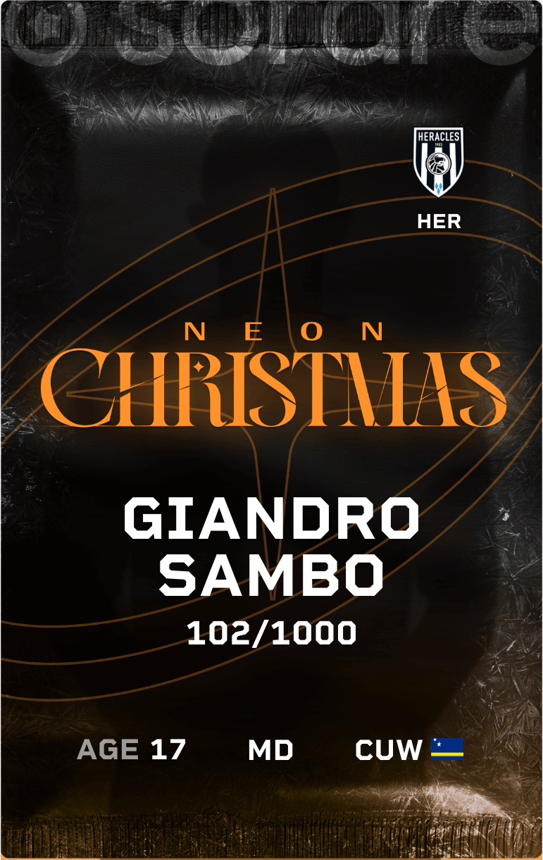 Giandro Sambo 2024-25 • Limited 102/1000