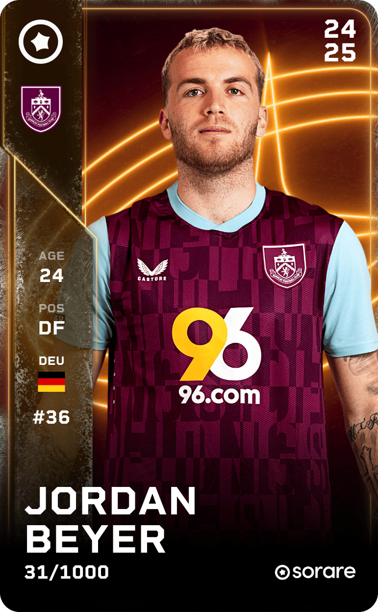 Jordan Beyer 2024-25 • Limited 31/1000