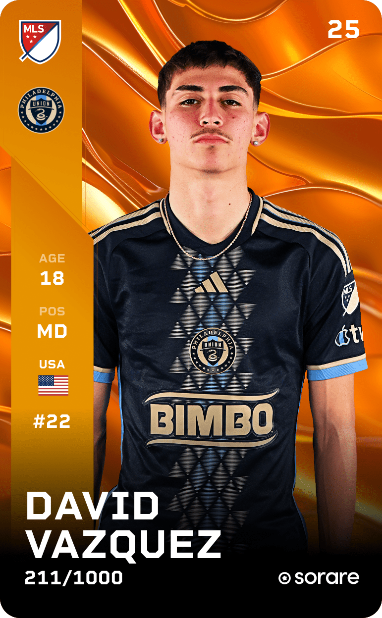 David Vazquez 2025-26 • Limited 211/1000