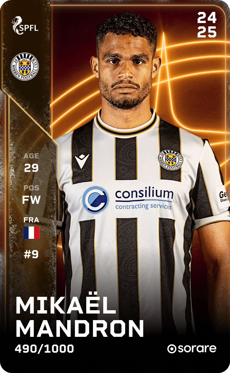 Mikaël Mandron 2024-25 • Limited 490/1000