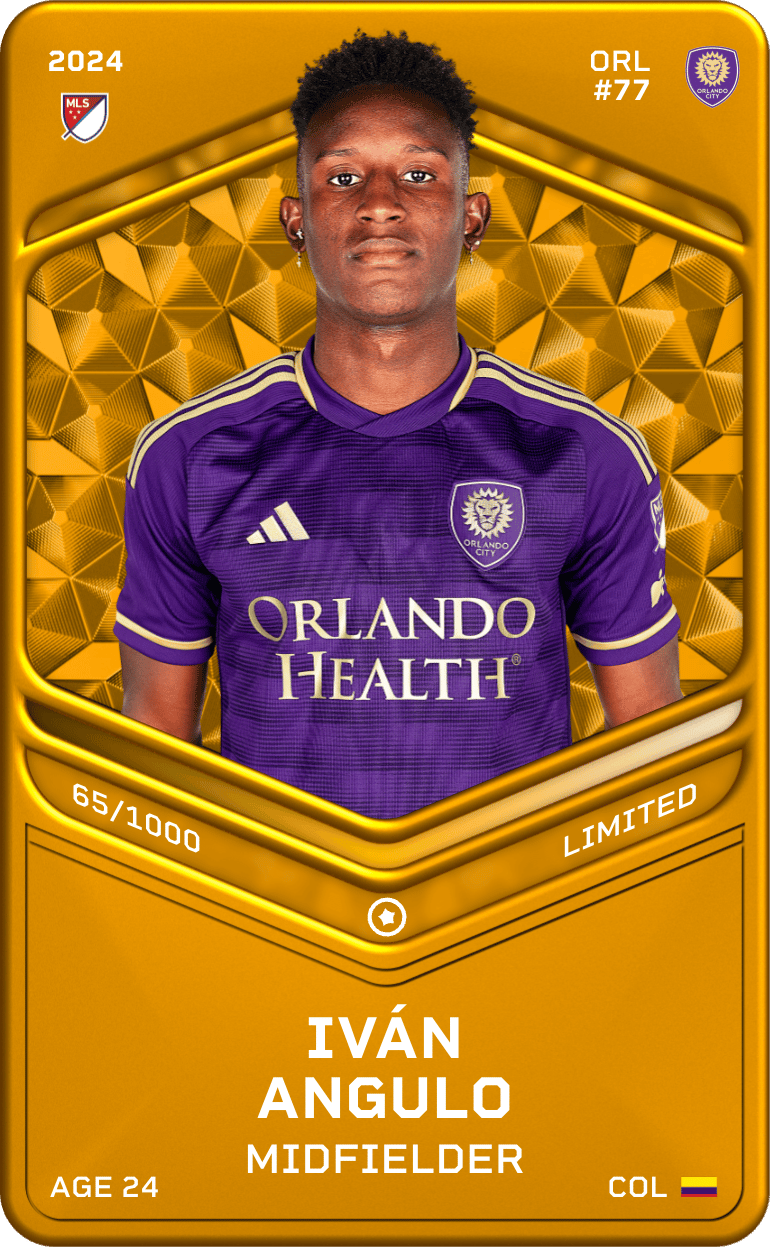 Iván Angulo 2024-25 • Limited 65/1000