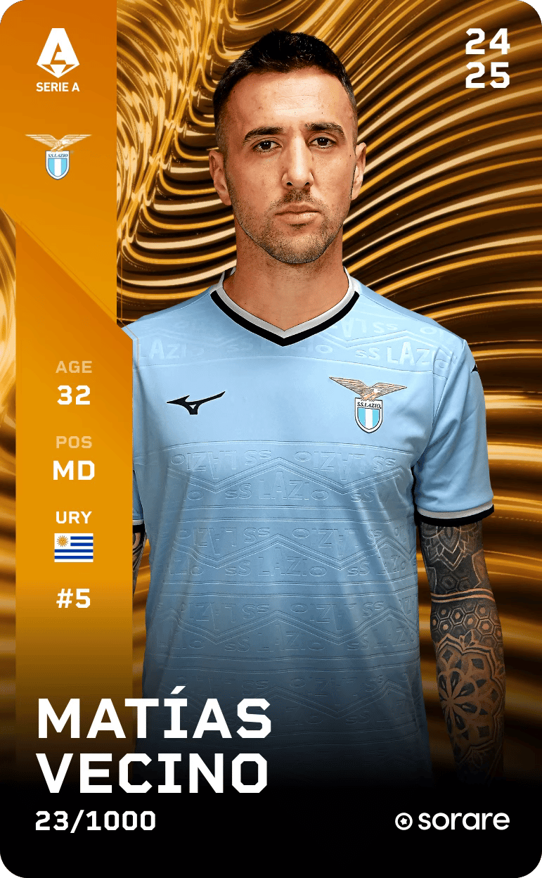 Matías Vecino 2024-25 • Limited 23/1000