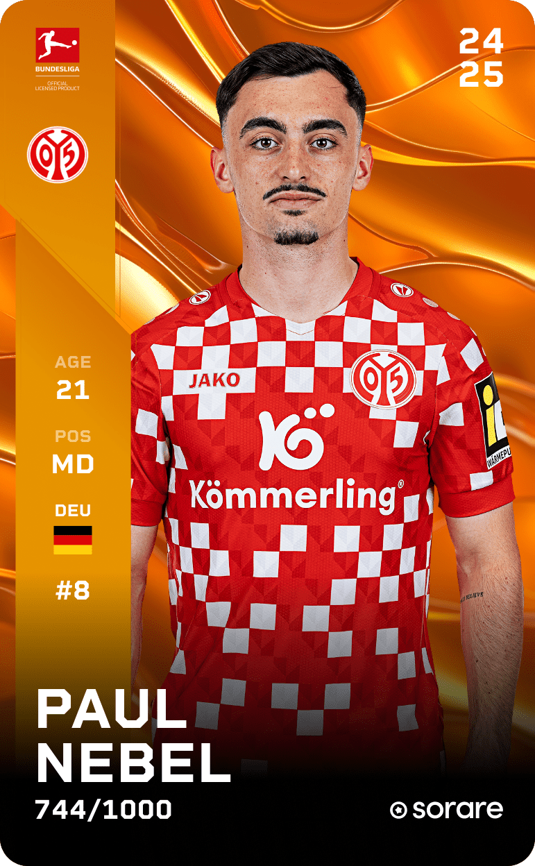 Paul Nebel 2024-25 • Limited 744/1000