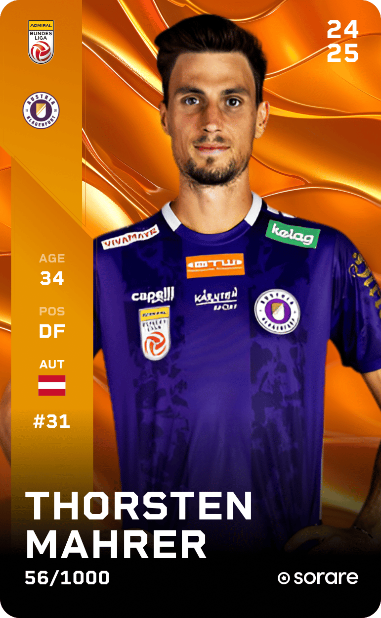 Thorsten Mahrer 2024-25 • Limited 56/1000