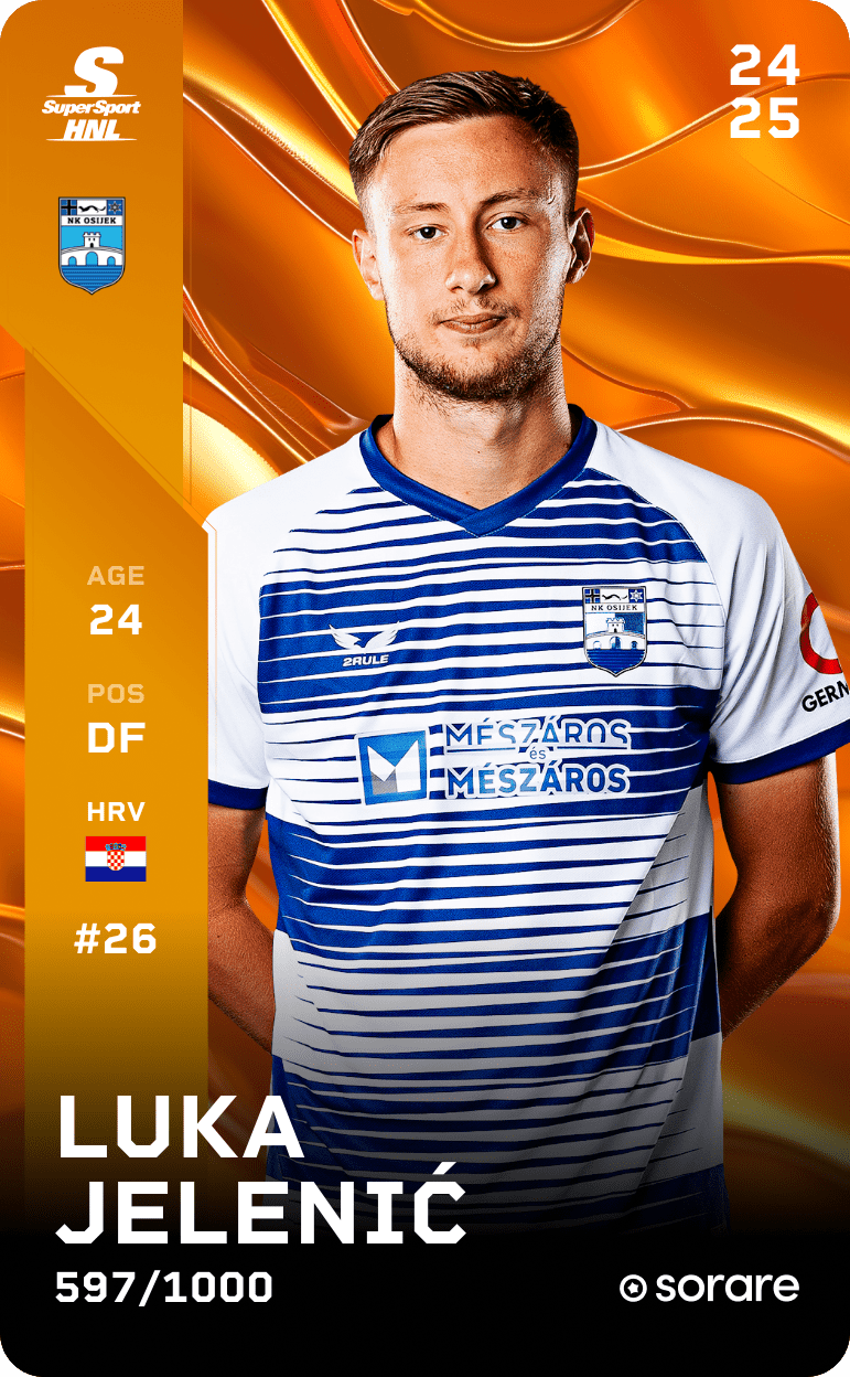 Luka Jelenić 2024-25 • Limited 597/1000