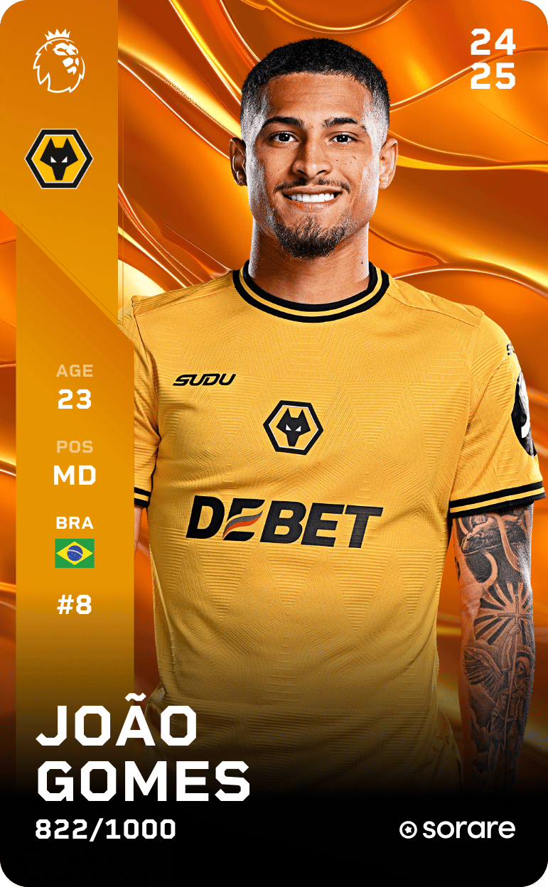 João Gomes 2024-25 • Limited 822/1000