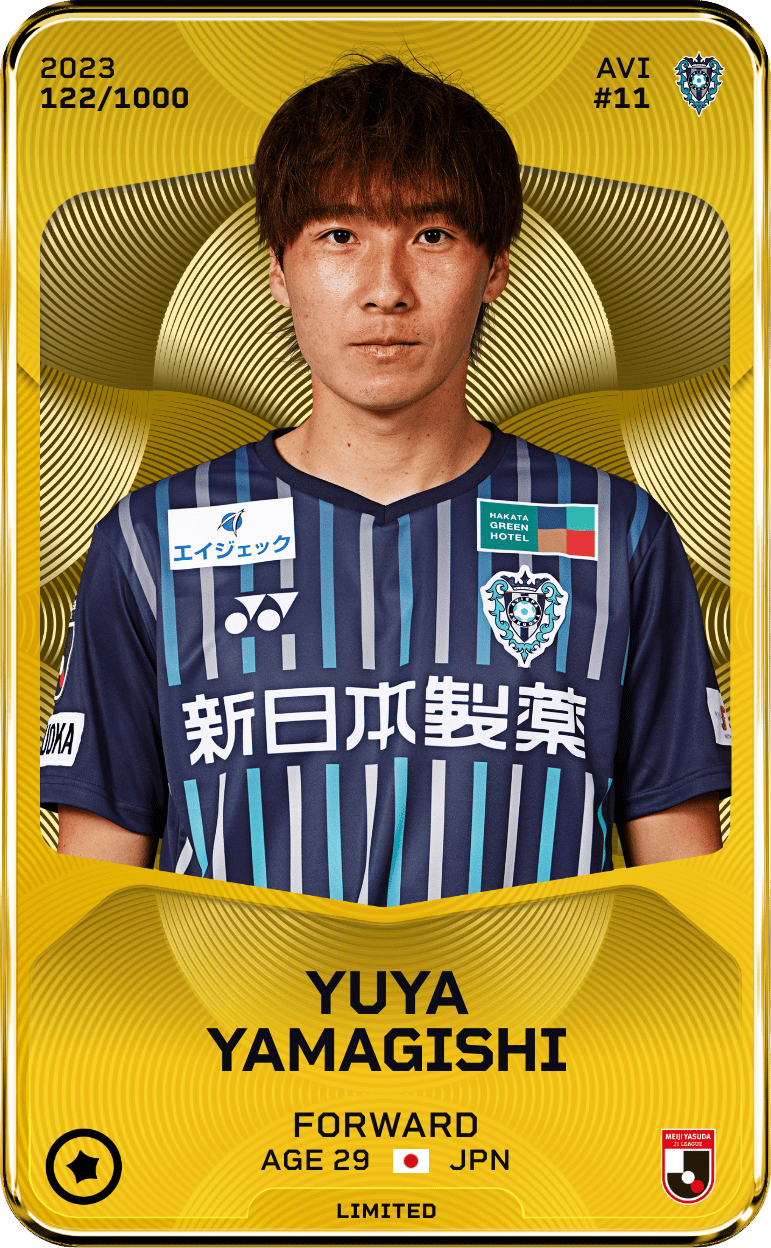 Yuya Yamagishi 2023-24 • Limited 122/1000