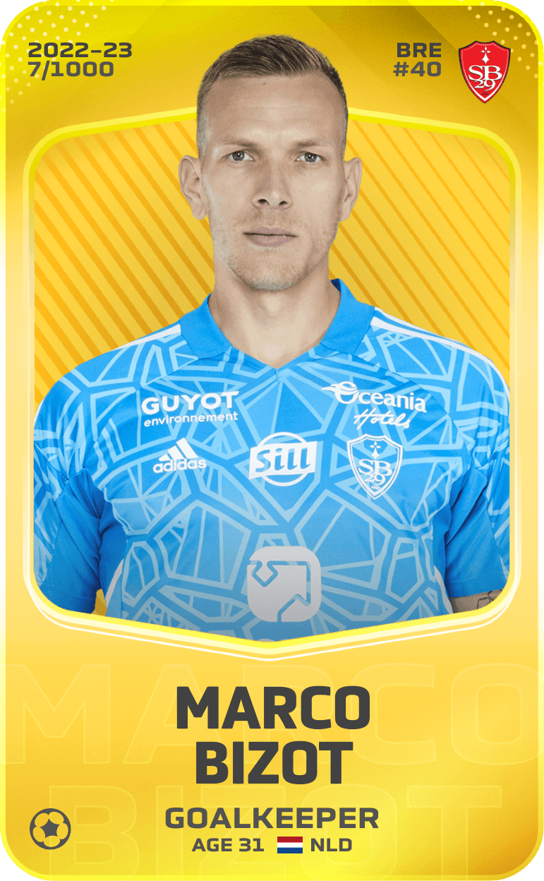 Marco Bizot 2022-23 • Limited 7/1000