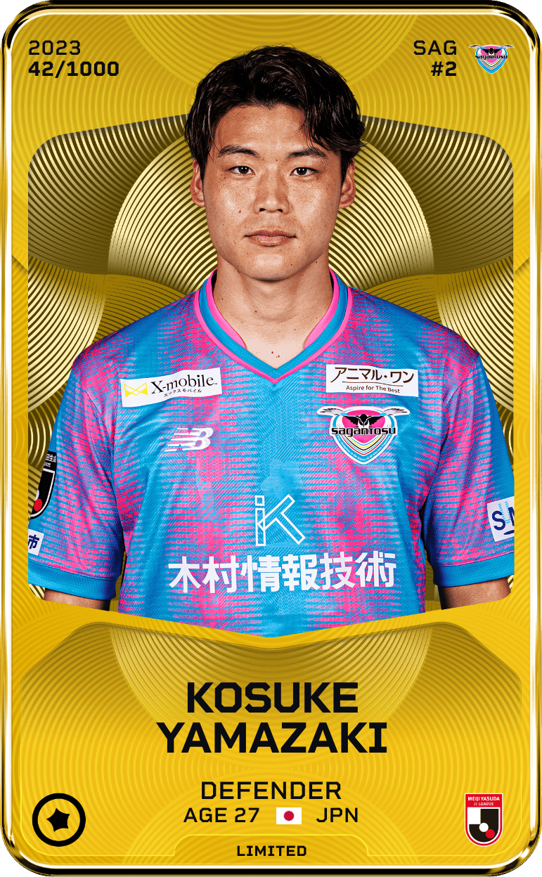 Kosuke Yamazaki 2023-24 • Limited 42/1000