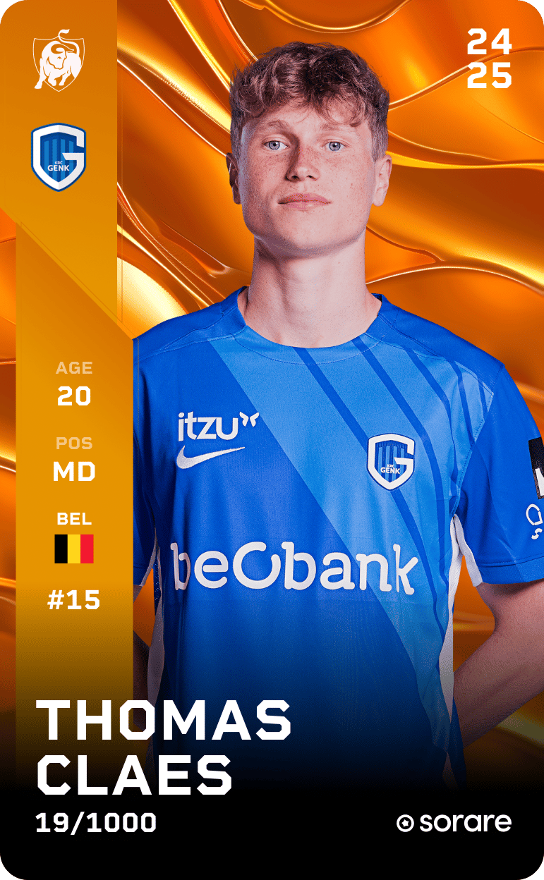 Thomas Claes 2024-25 • Limited 19/1000