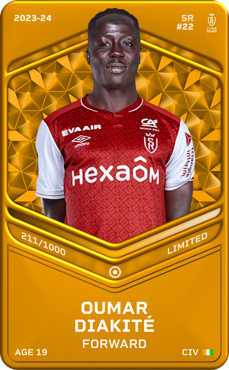 Oumar Diakité 2023-24 • Limited 211/1000
