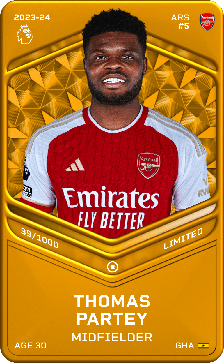 Thomas Partey 2023-24 • Limited 39/1000