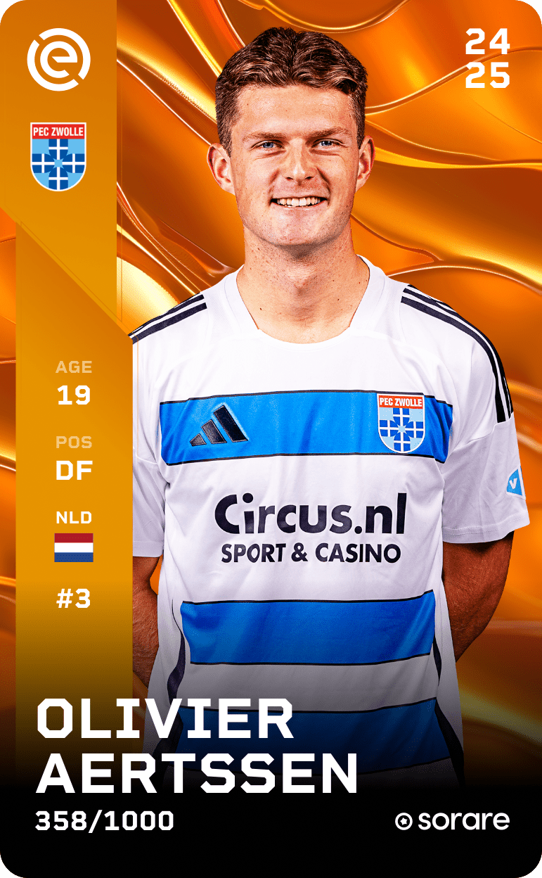 Olivier Aertssen 2024-25 • Limited 358/1000