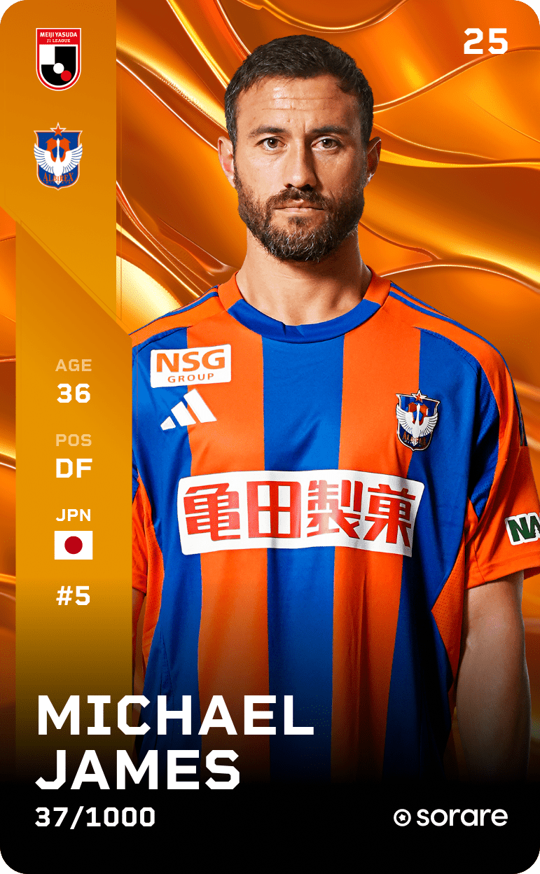 MICHAEL JAMES 2025-26 • Limited 37/1000