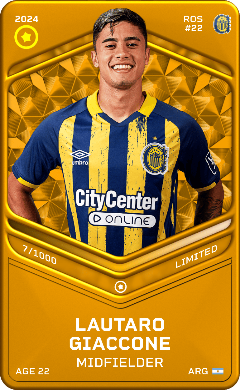 Lautaro Giaccone 2024-25 • Limited 7/1000