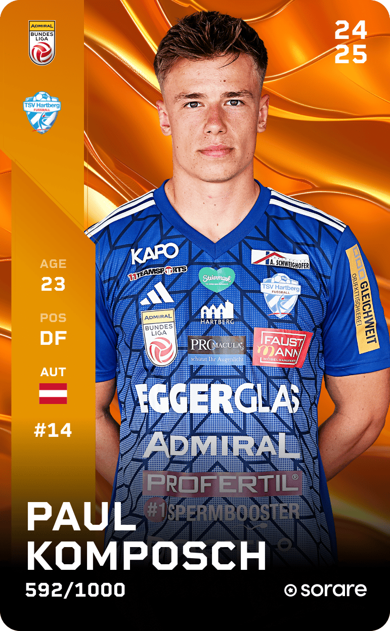 Paul Komposch 2024-25 • Limited 592/1000
