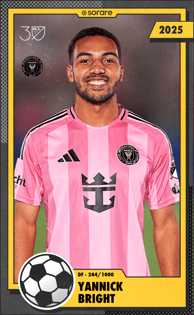 Yannick Bright 2025-26 • Limited 244/1000