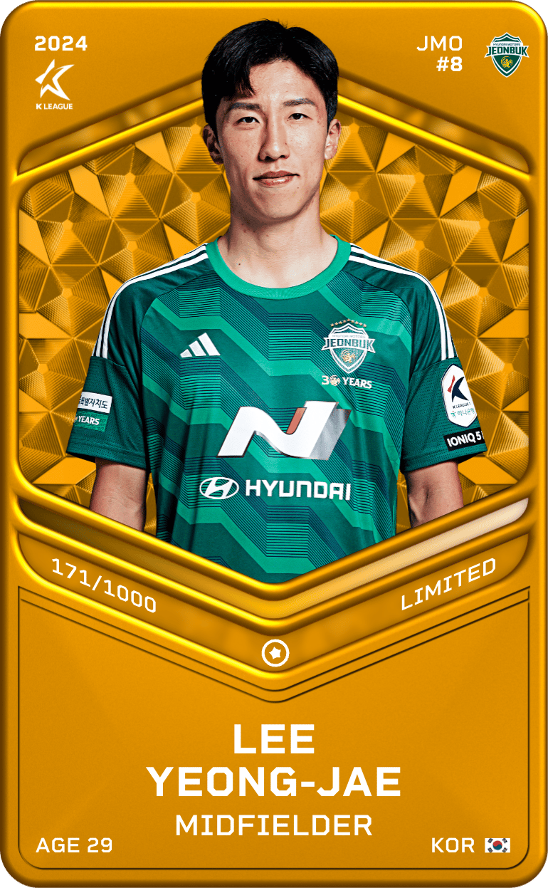 Lee Yeong-Jae 2024-25 • Limited 171/1000