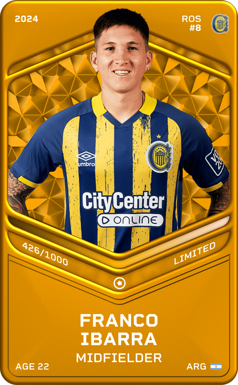 Franco Ibarra 2024-25 • Limited 426/1000