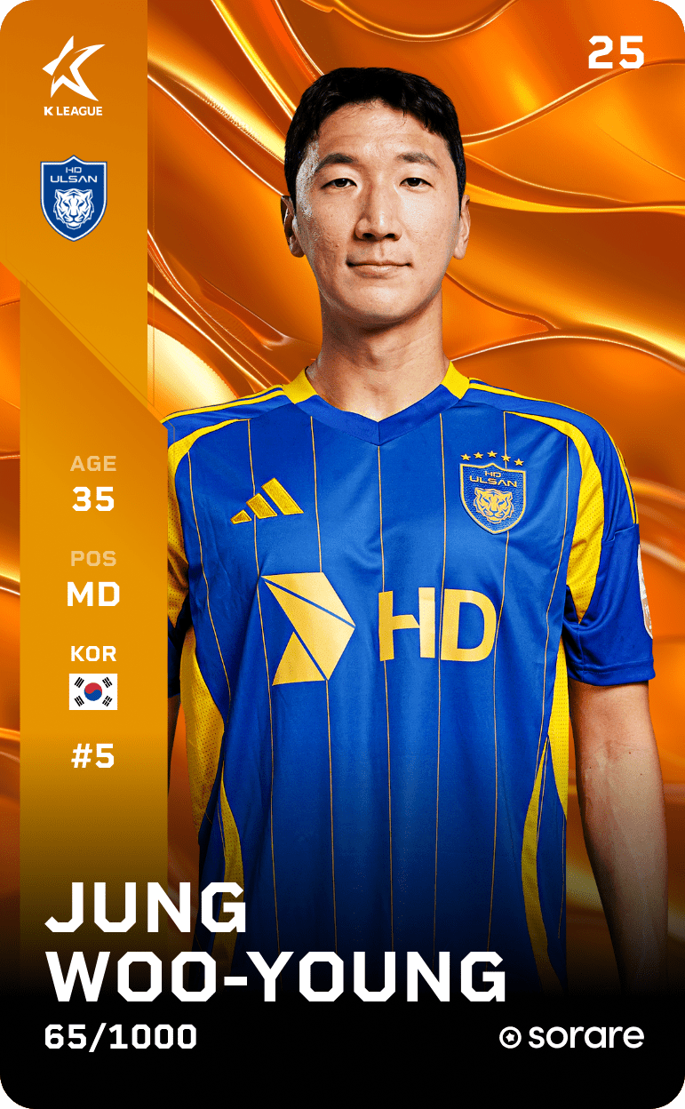 Jung Woo-Young 2025-26 • Limited 65/1000