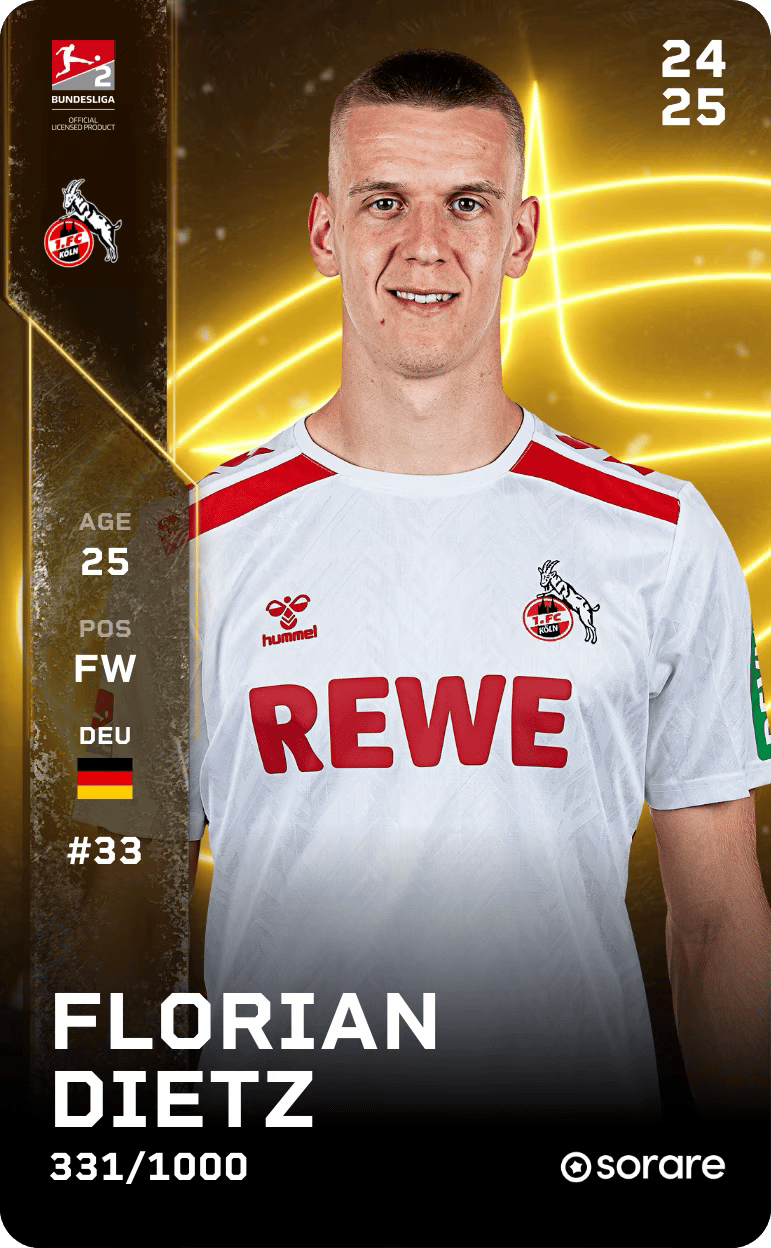 Florian Dietz 2024-25 • Limited 331/1000