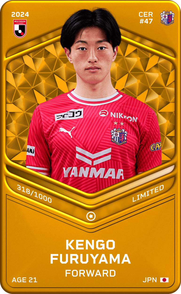 Kengo Furuyama 2024-25 • Limited 318/1000