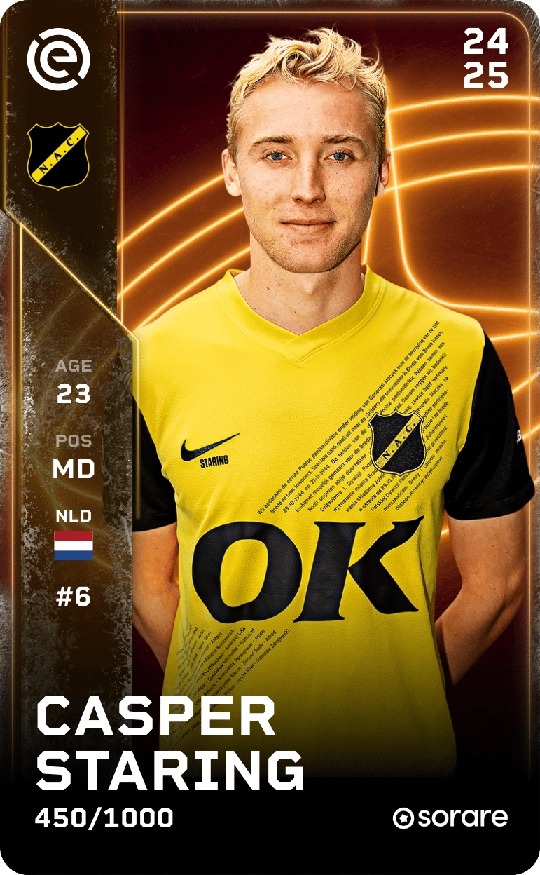 Casper Staring 2024-25 • Limited 450/1000
