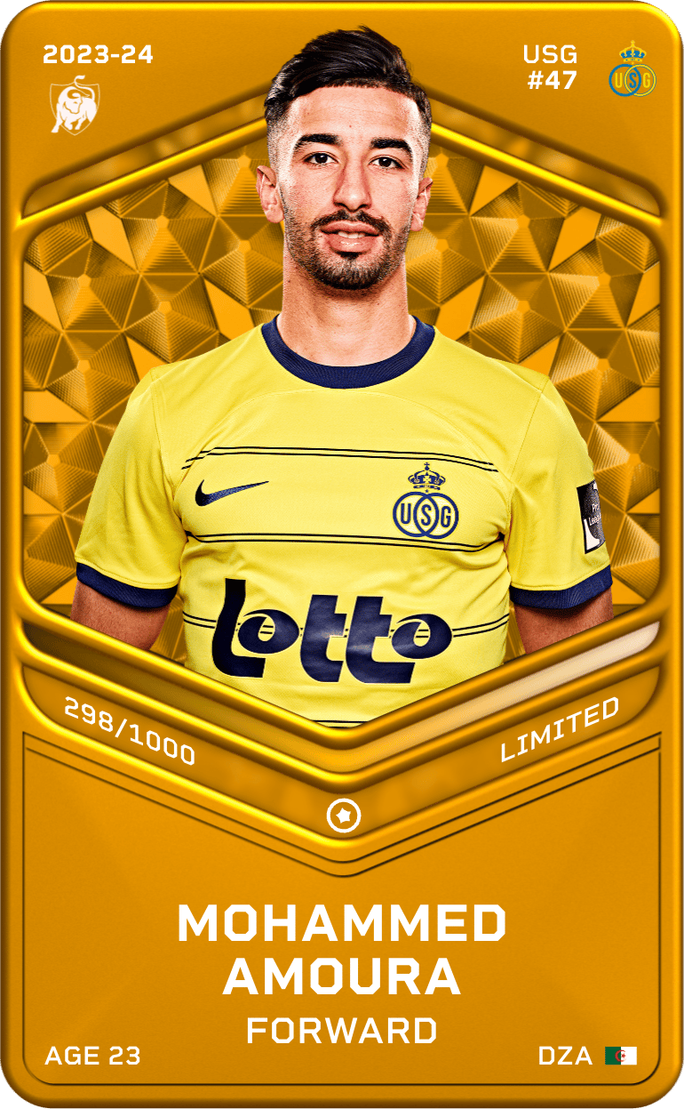 Mohammed Amoura 2023-24 • Limited 298/1000
