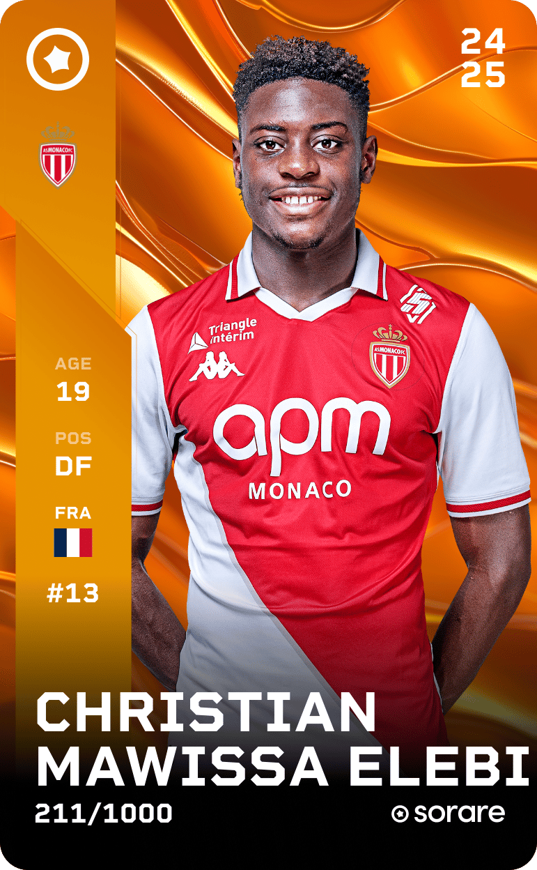 Christian Mawissa Elebi 2024-25 • Limited 211/1000