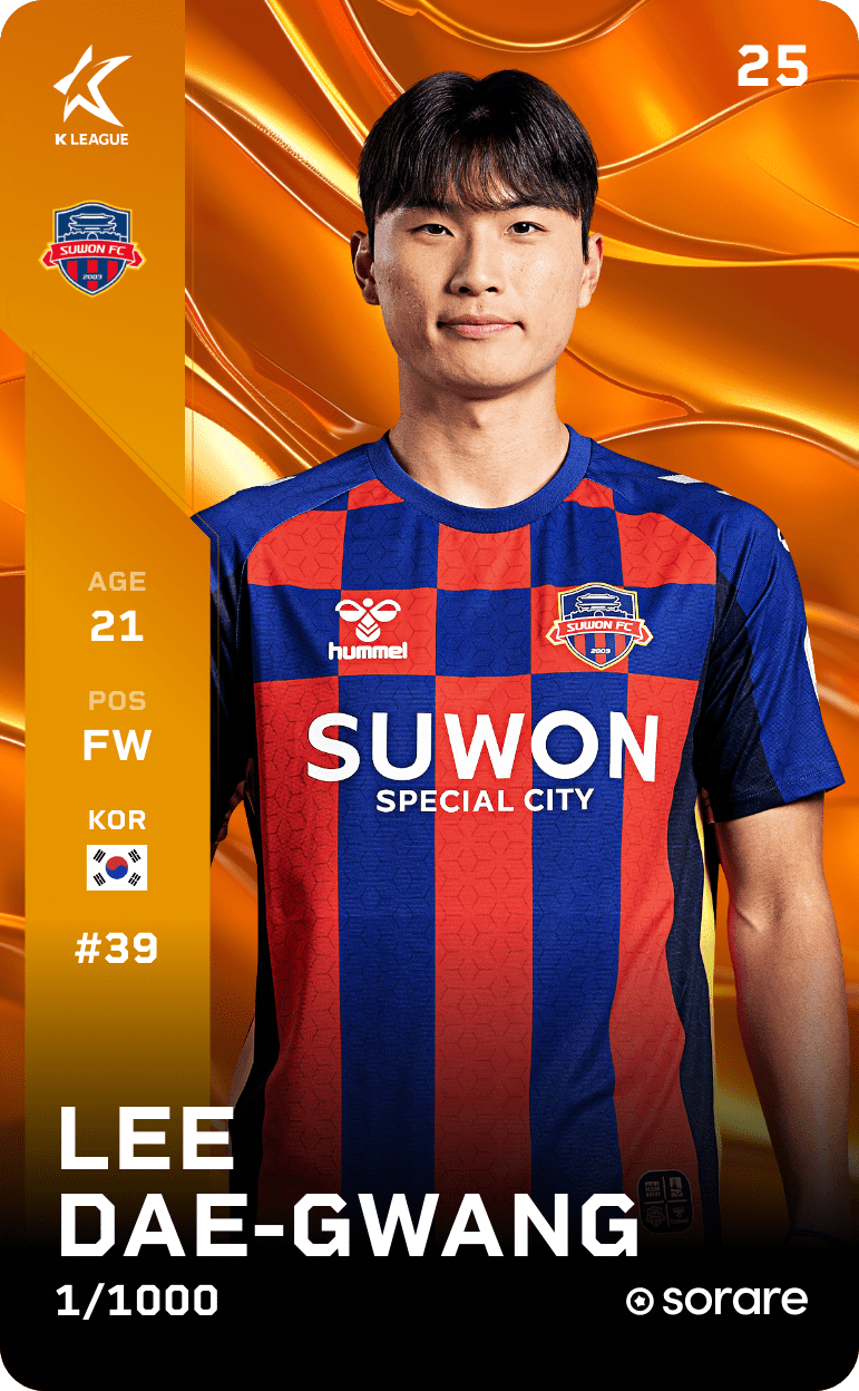 Lee Dae-Gwang 2025-26 • Limited 1/1000