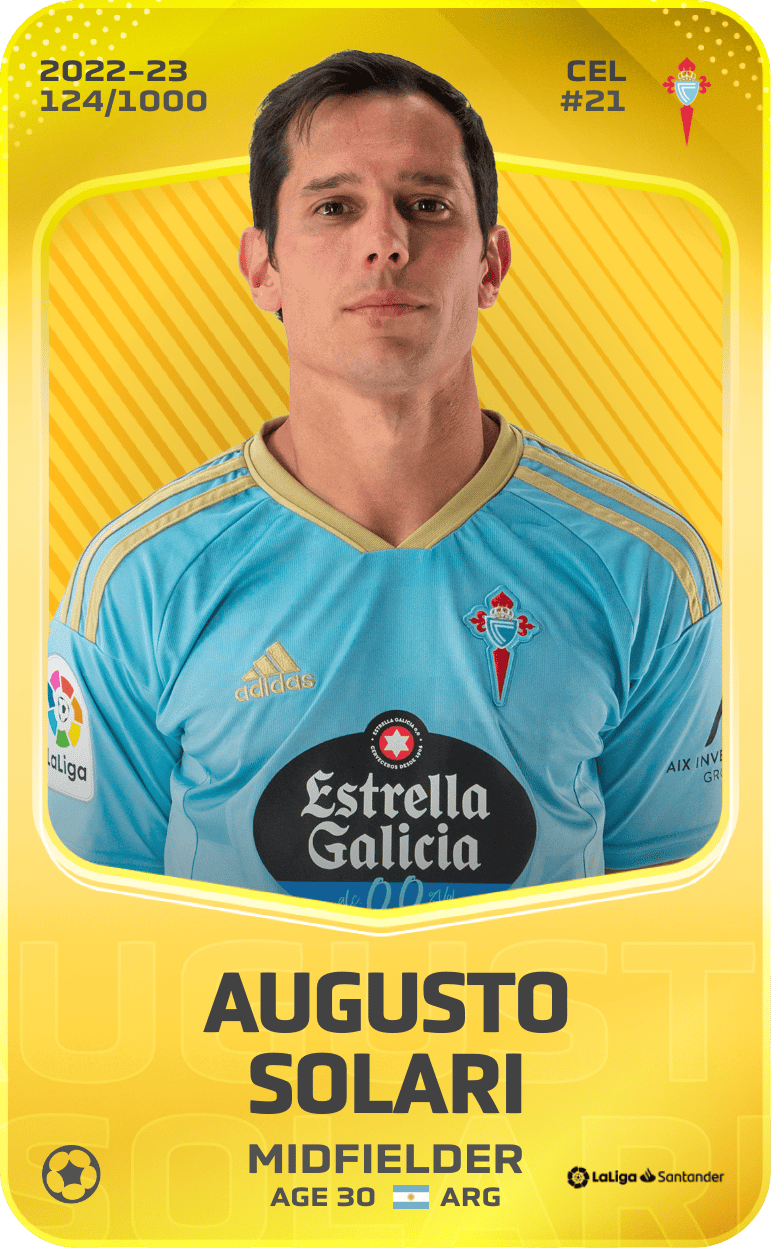 Augusto Solari 2022-23 • Limited 124/1000
